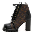 Patent Calfskin Monogram Star Trail Ankle Boots 39 Black £¨ Direct shipment via from wholesalehk.shop