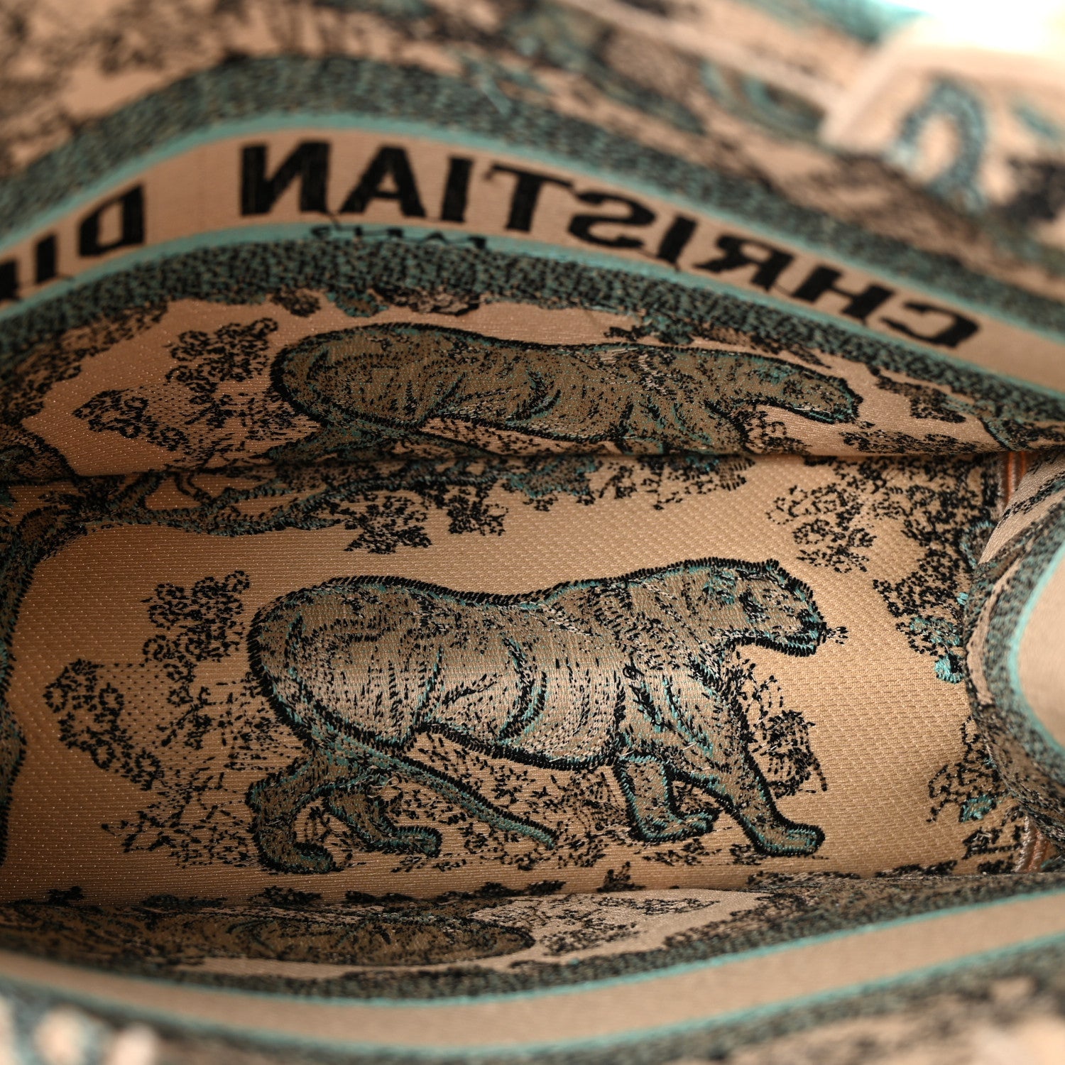 Raffia Embroidered Dioriviera Medium Book Tote Aquamarina £¨ Direct shipment via from wholesalehk.shop