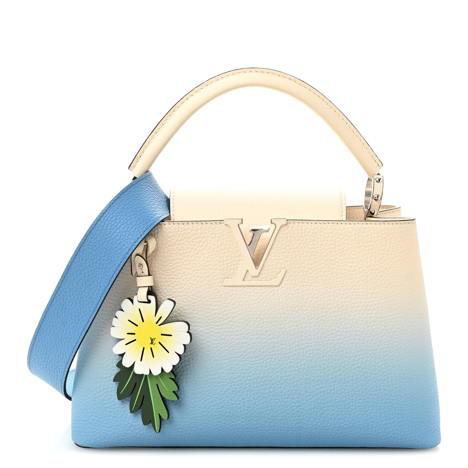Taurillon Capucines MM Gradient Blue £¨ Direct shipment via from wholesalehk.shop