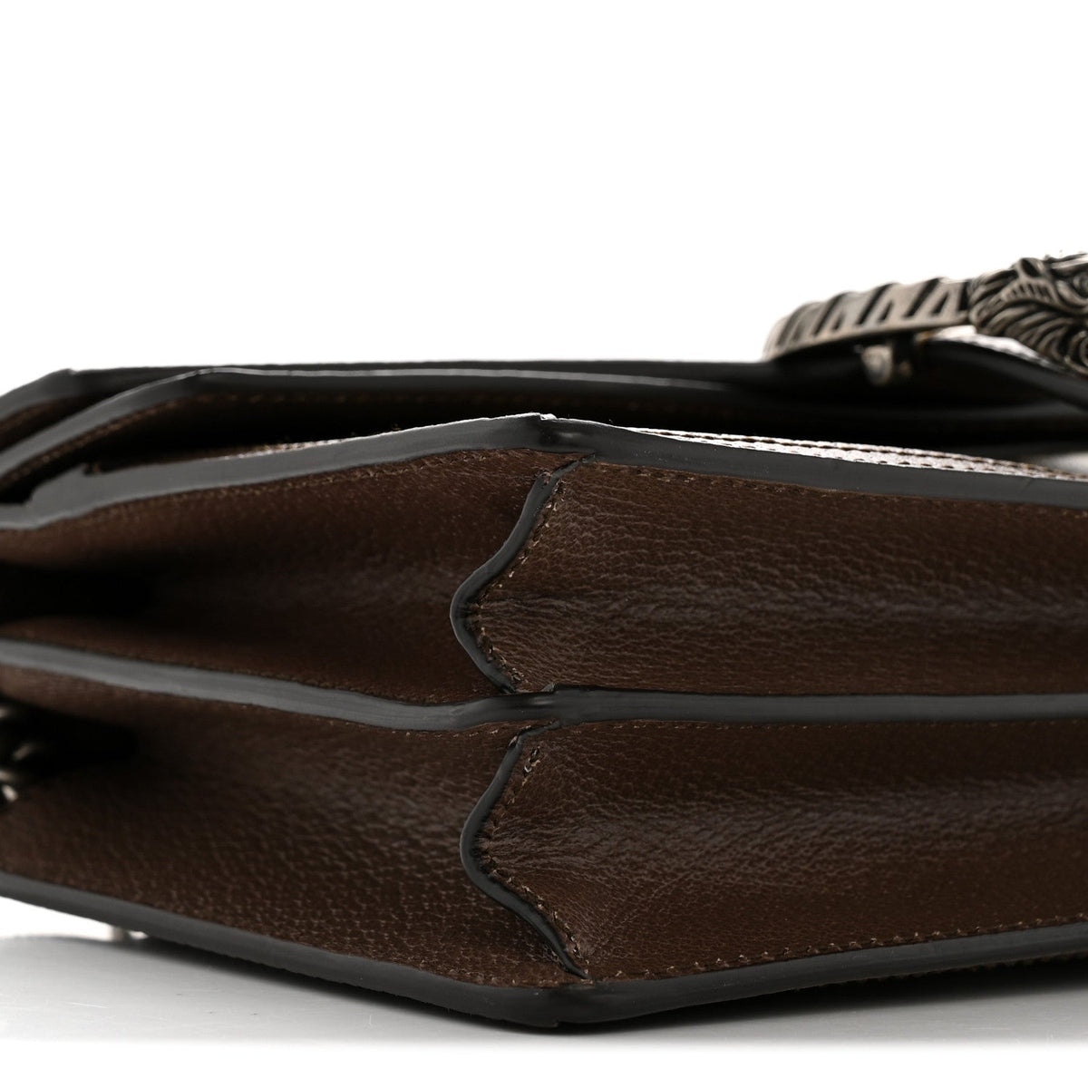 GG Supreme Monogram Textured Dollar Calfskin Top Handle Dionysus Shoulder Bag Beige Ebony New Acero wholesalehk.shop