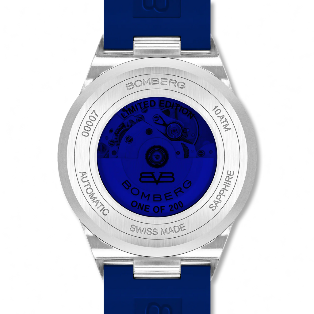 Bomberg Men's Majestic Blue Automatic Watch wholesalehk.shop