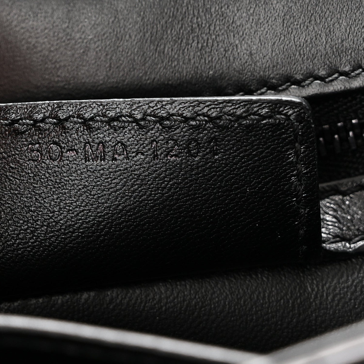 Calfskin Macrocannage Large Caro Bag Black wholesalehk.shop