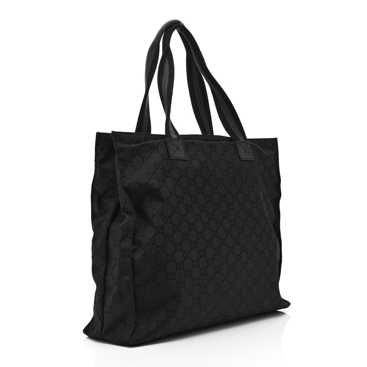 Nylon Monogram Tote Black wholesalehk.shop