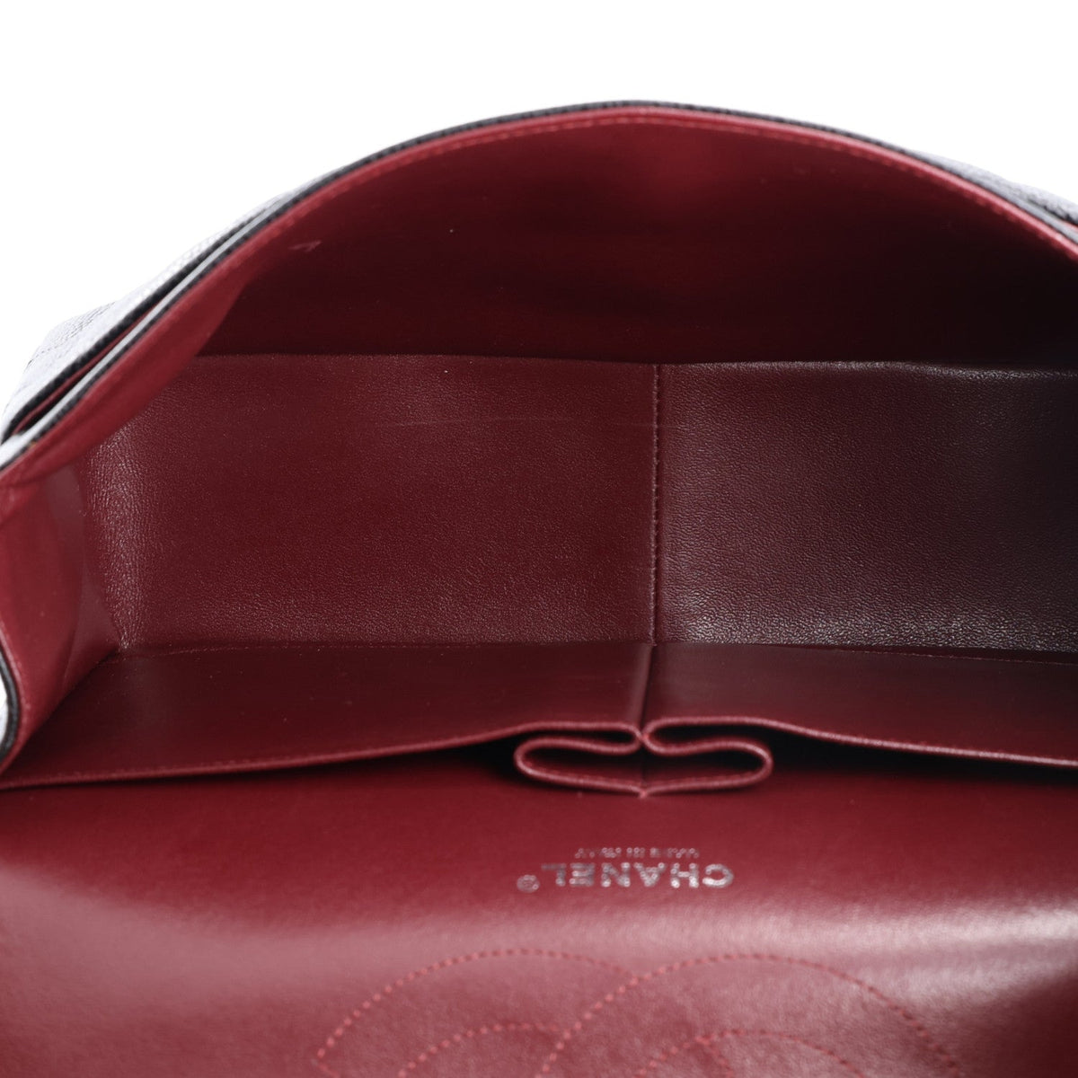 Caviar Quilted Jumbo Double Flap Black wholesalehk.shop