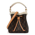 Monogram Shearling Cozygram Neonoe BB £¨ Direct shipment via from wholesalehk.shop