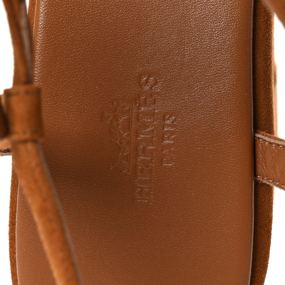 Suede Goatskin Jam 30 Sandals 40 Naturel wholesalehk.shop