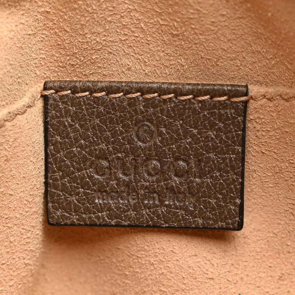 GG Supreme Monogram Web Small Ophidia Belt Bag 85 34 75 30 Dark Brown wholesalehk.shop