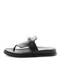 Calfskin Womens Empire Sandals 38 Black wholesalehk.shop
