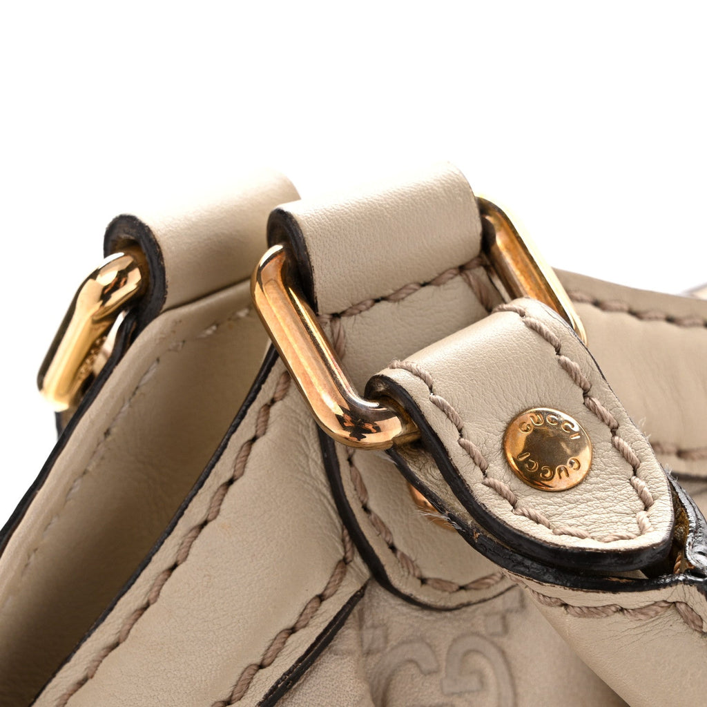 Guccissima Medium Sukey Tote Mystic White £¨ Direct shipment via from wholesalehk.shop