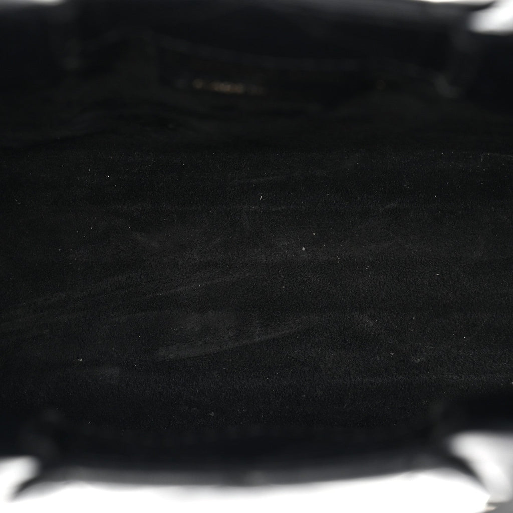 Calfskin Macrocannage Mini Book Tote Black £¨ Direct shipment via from wholesalehk.shop