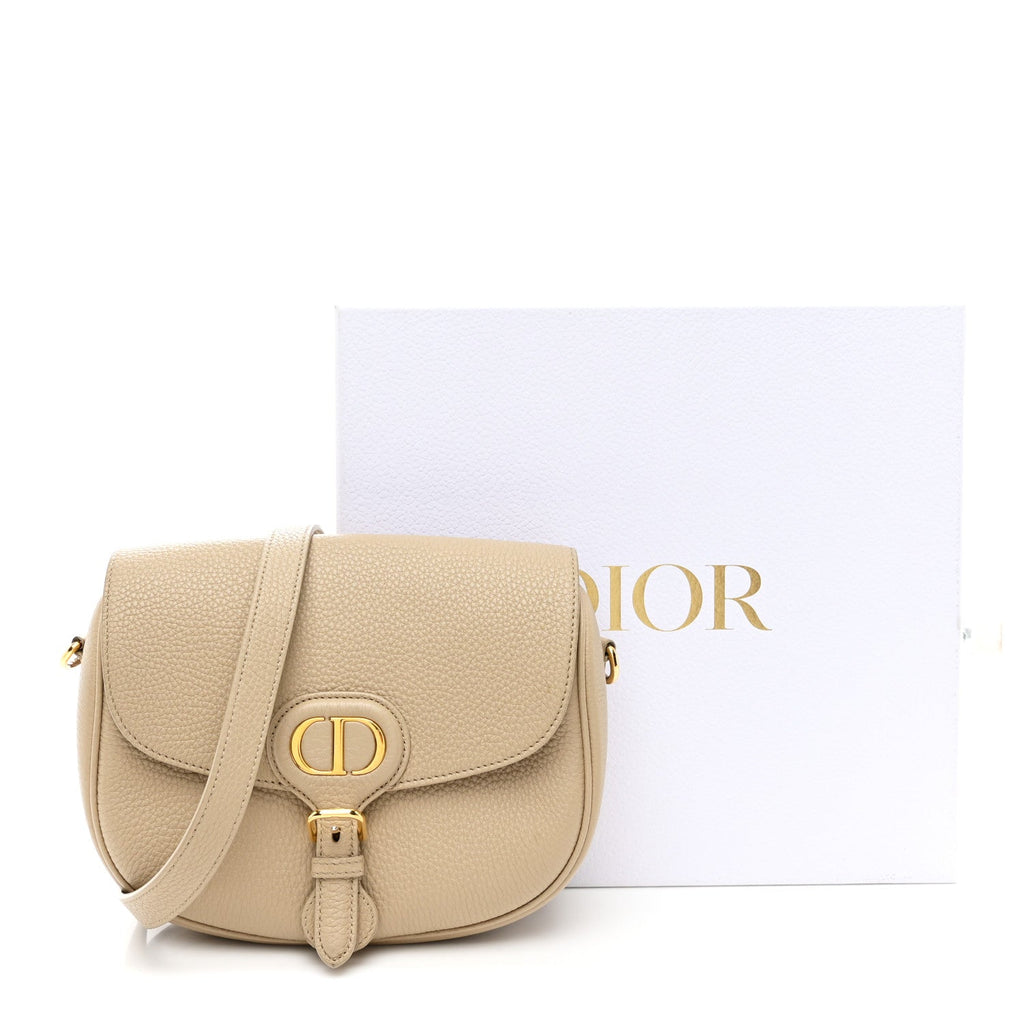 Grained Calfskin Medium Bobby Flap Corda wholesalehk.shop