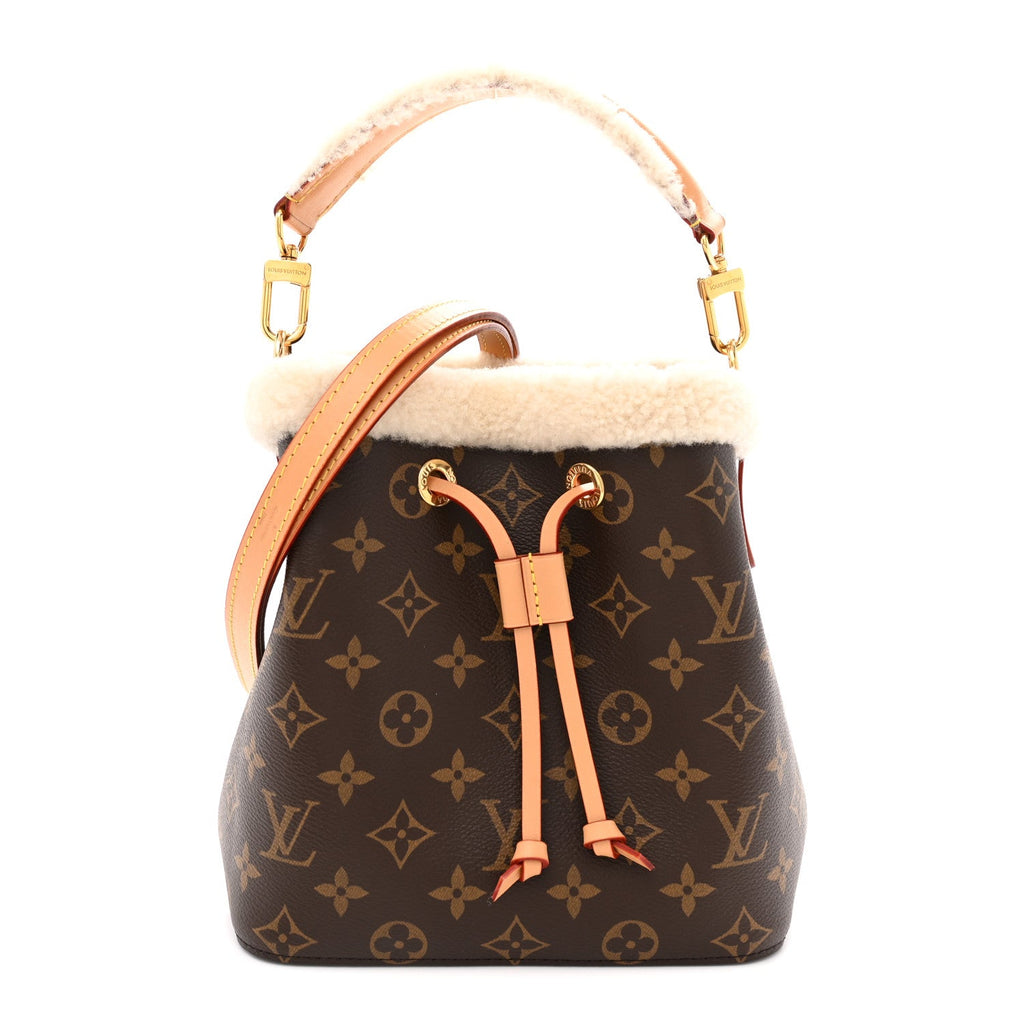 Monogram Shearling Cozygram Neonoe BB £¨ Direct shipment via from wholesalehk.shop