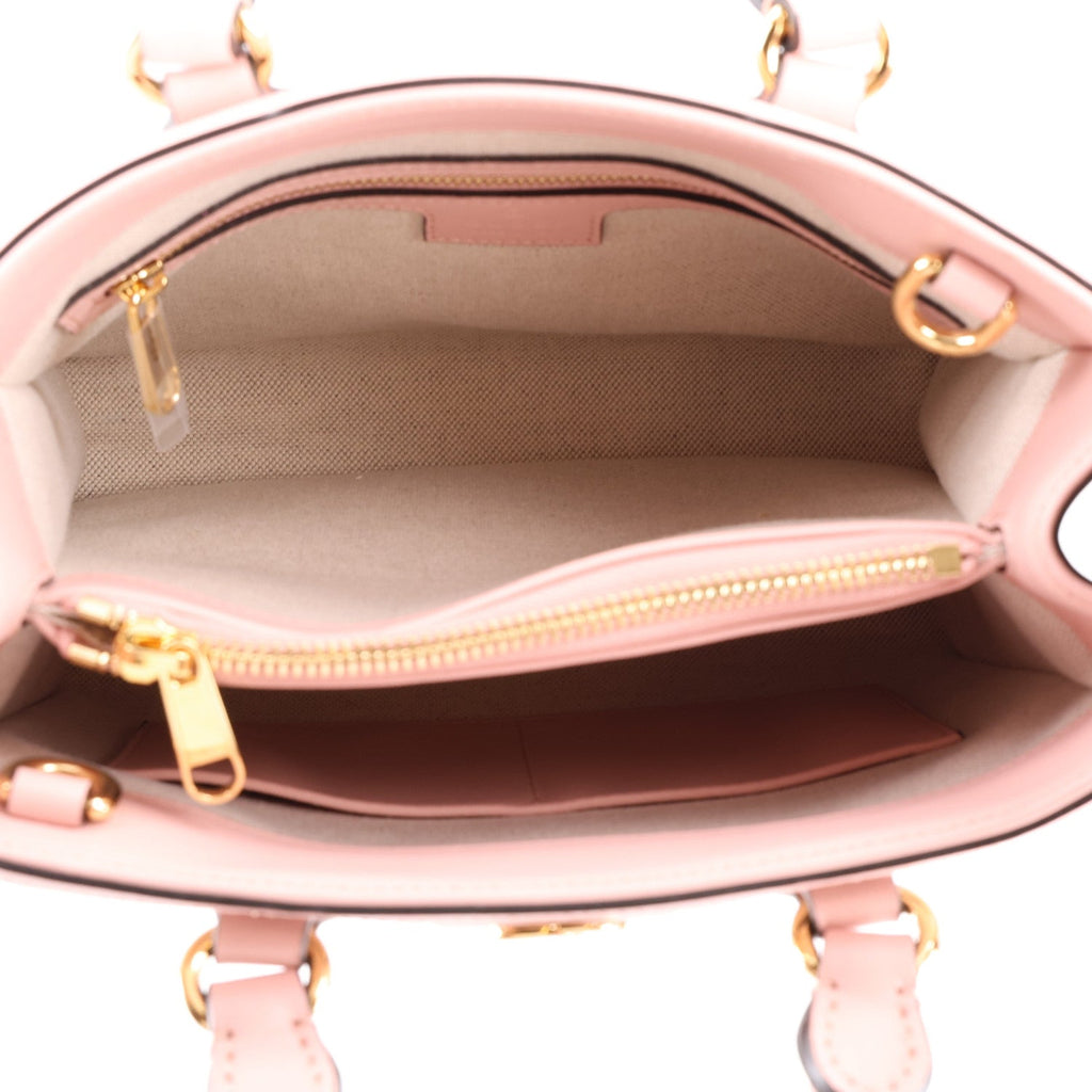 Calfskin GG Matelasse Mini Top Handle Bag Perfect Pink wholesalehk.shop