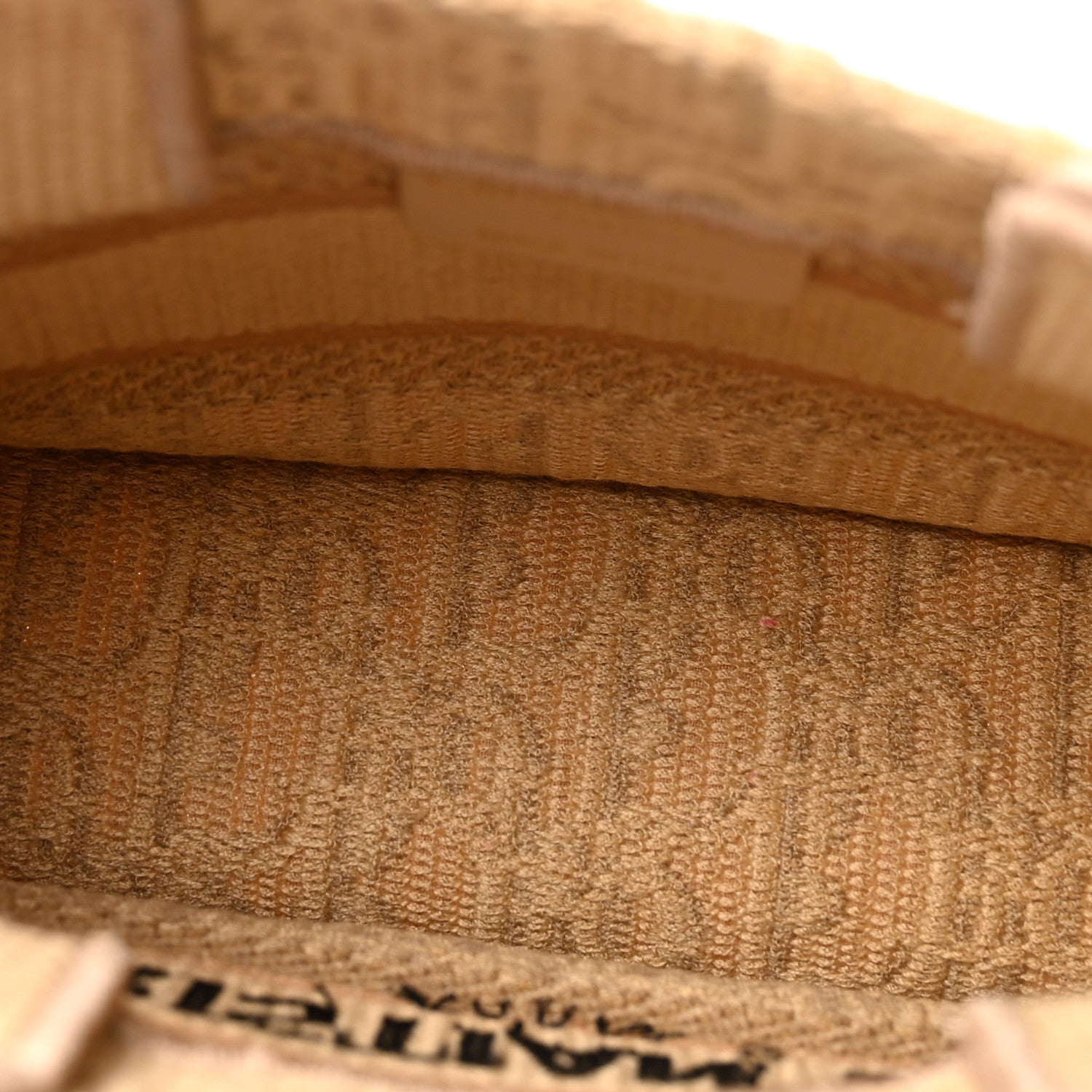Raffia Oblique Mini Toile De Jouy Book Tote With Strap Beige £¨ Direct shipment via from wholesalehk.shop