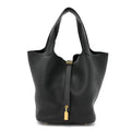 Taurillon Clemence Picotin Lock 22 MM Black £¨ Direct shipment via from wholesalehk.shop