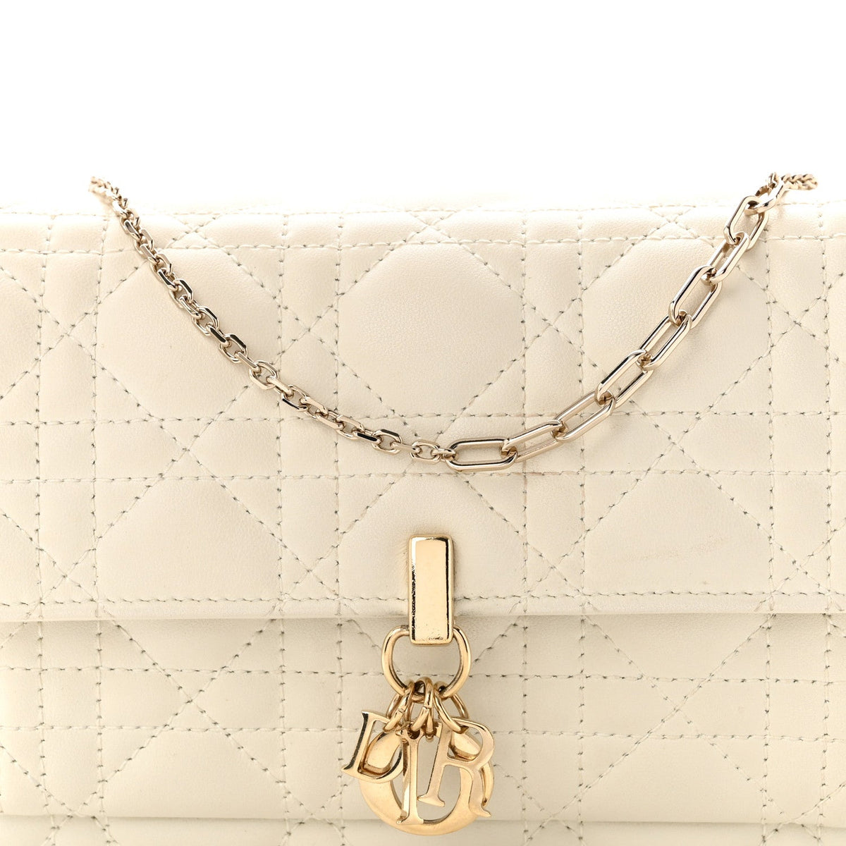 Lambskin Cannage Chain My Dior Daily Chain Pouch Latte wholesalehk.shop