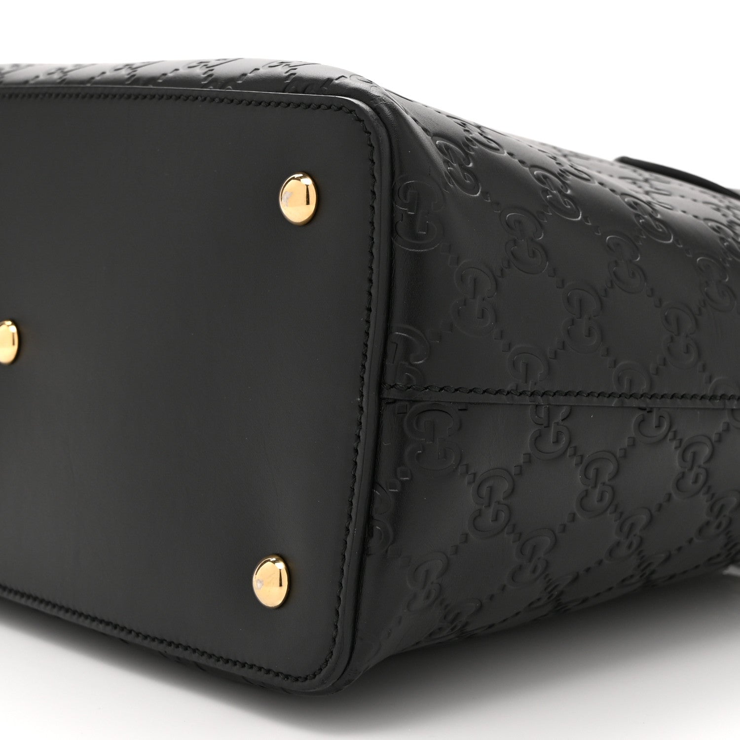 Guccissima Linea A Foldover Tote Black £¨ Direct shipment via from wholesalehk.shop