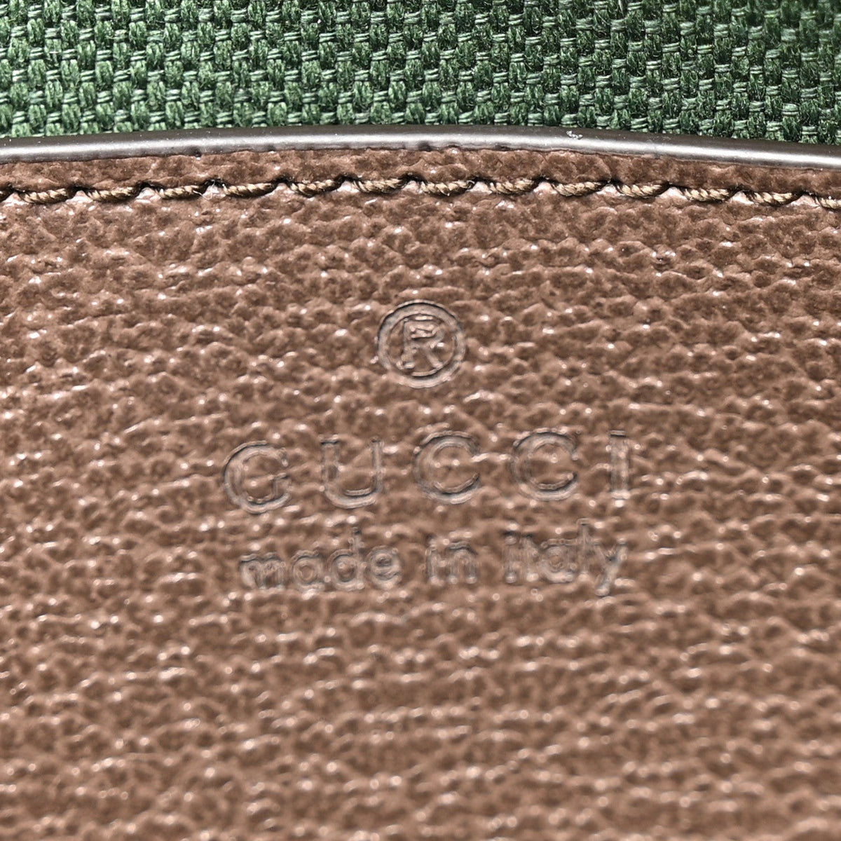 GG Supreme Monogram Textured Dollar Calfskin Web Mini Ophidia Shoulder Bag Beige Ebony New Acero wholesalehk.shop