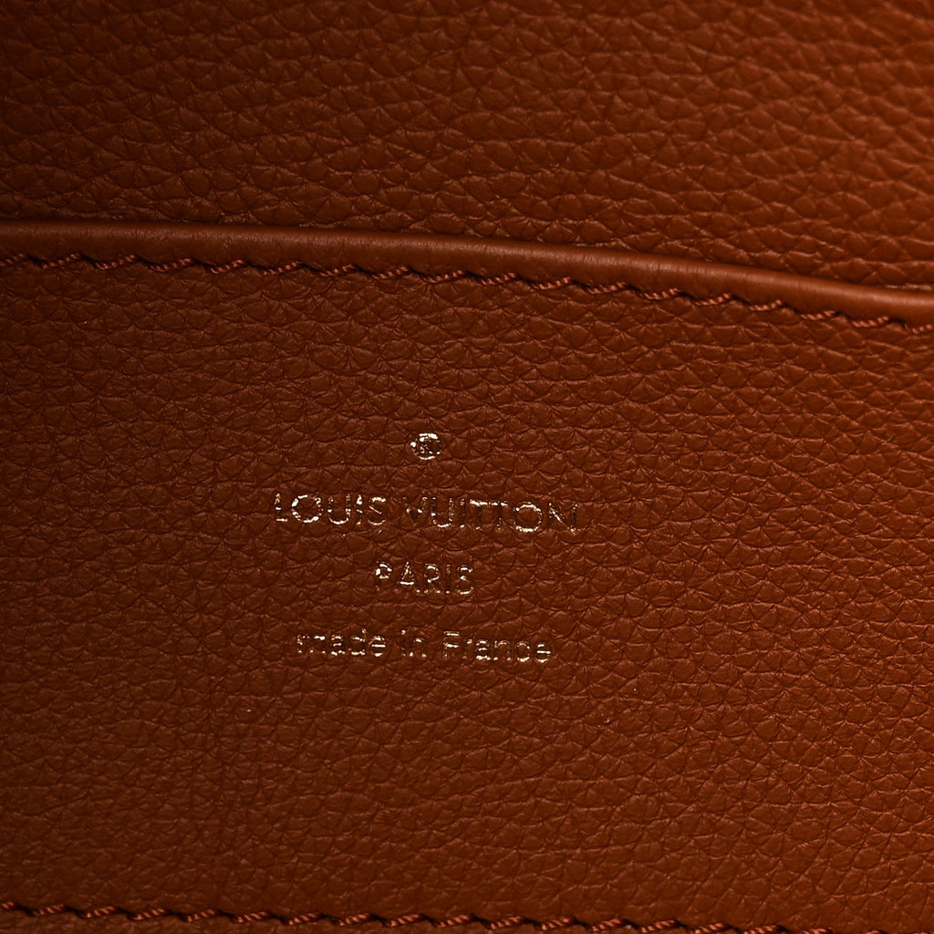 Smooth Grained Calfskin Capucines GM  Souple Cognac £¨ Direct shipment via from wholesalehk.shop