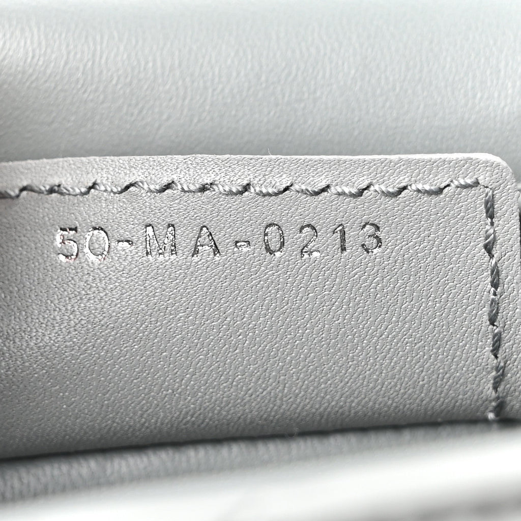 Calfskin Macrocannage Medium Caro Bag Iron Grey wholesalehk.shop