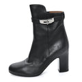Calfskin Saint Germain Ankle Boots 37.5 Black wholesalehk.shop