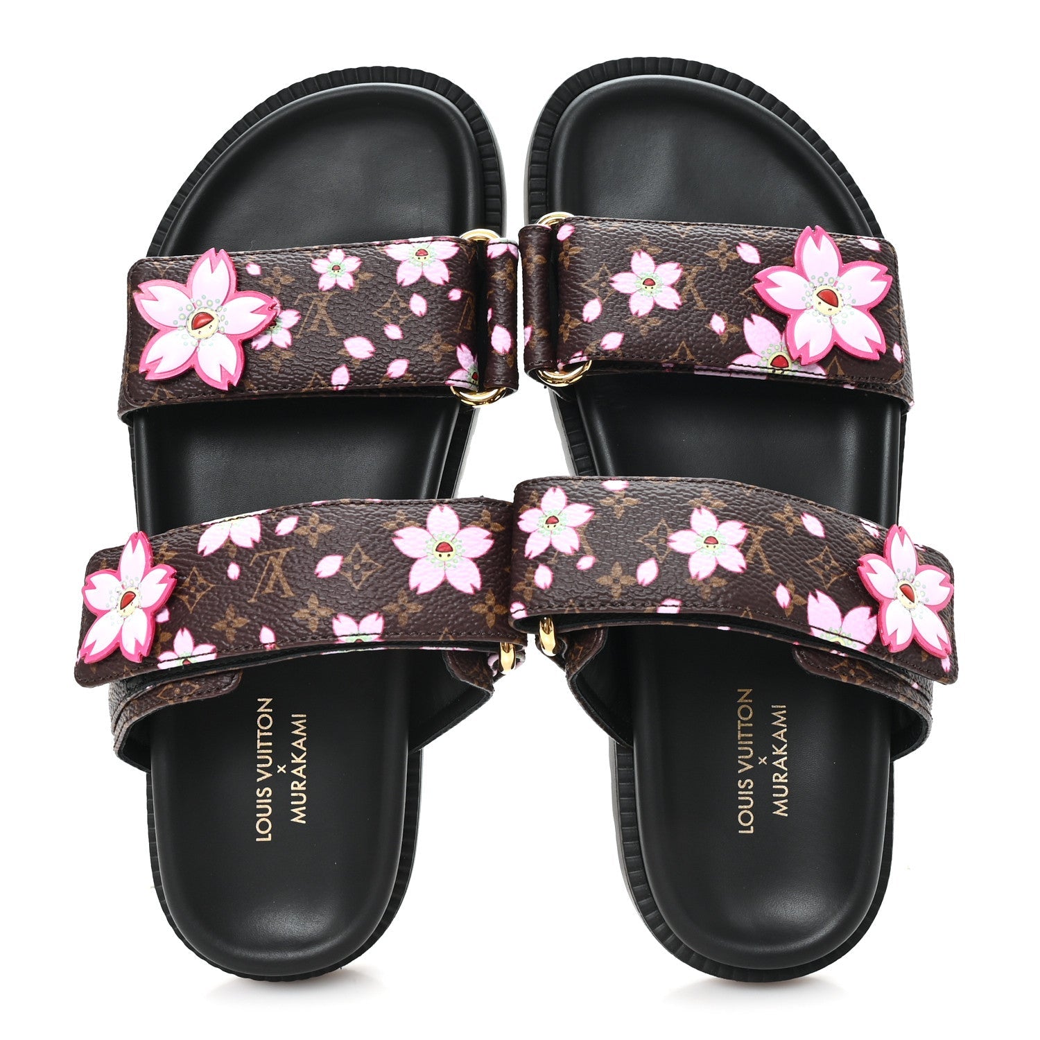 LV X TM Monogram LV Sunset Flat Comfort Mule 35 Sakura Brown £¨ Direct shipment via from wholesalehk.shop