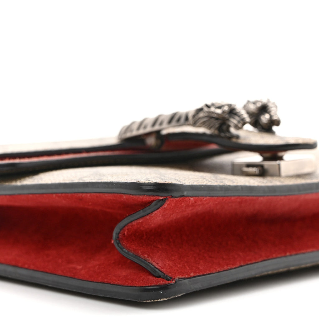 GG Supreme Monogram Mini Dionysus Shoulder Bag Red wholesalehk.shop