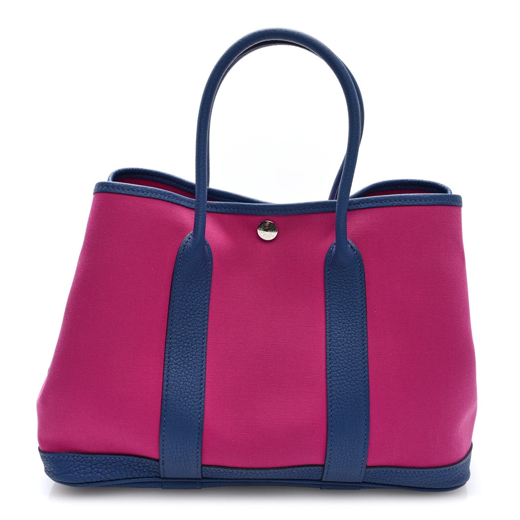 Toile Officier Negonda Garden Party Tote 30 TPM Magnolia Bleu Agate £¨ Direct shipment via from wholesalehk.shop