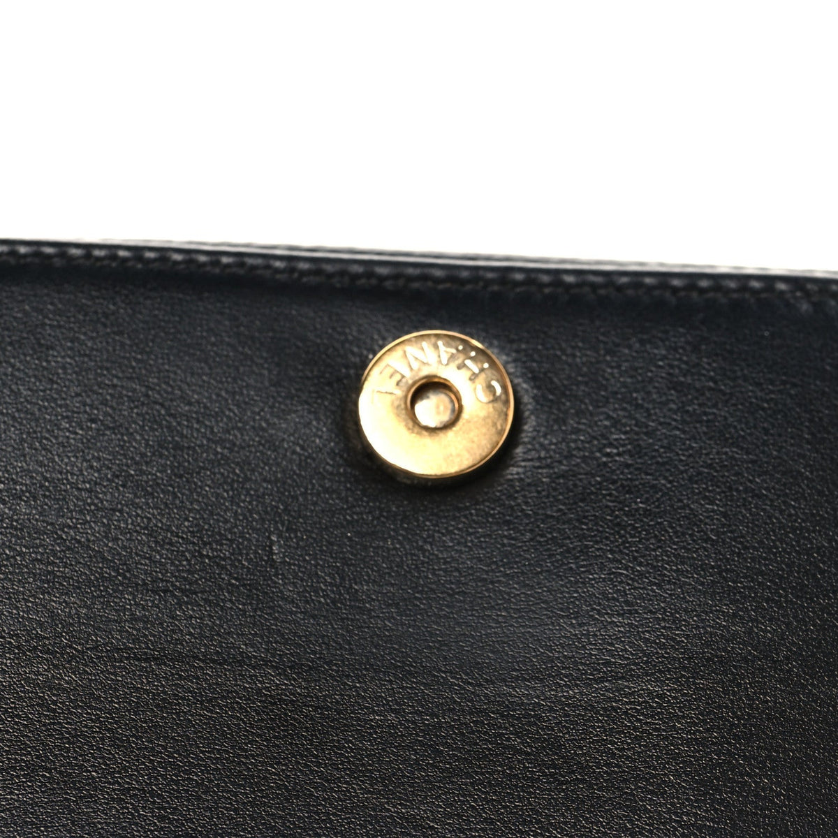Caviar Quilted Boy Wallet On Chain WOC Black wholesalehk.shop