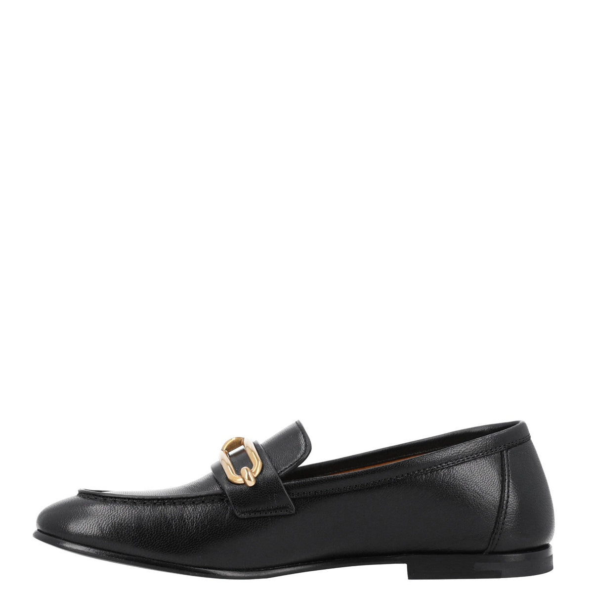 Calfskin Womens Colette Loafers 35 Black wholesalehk.shop