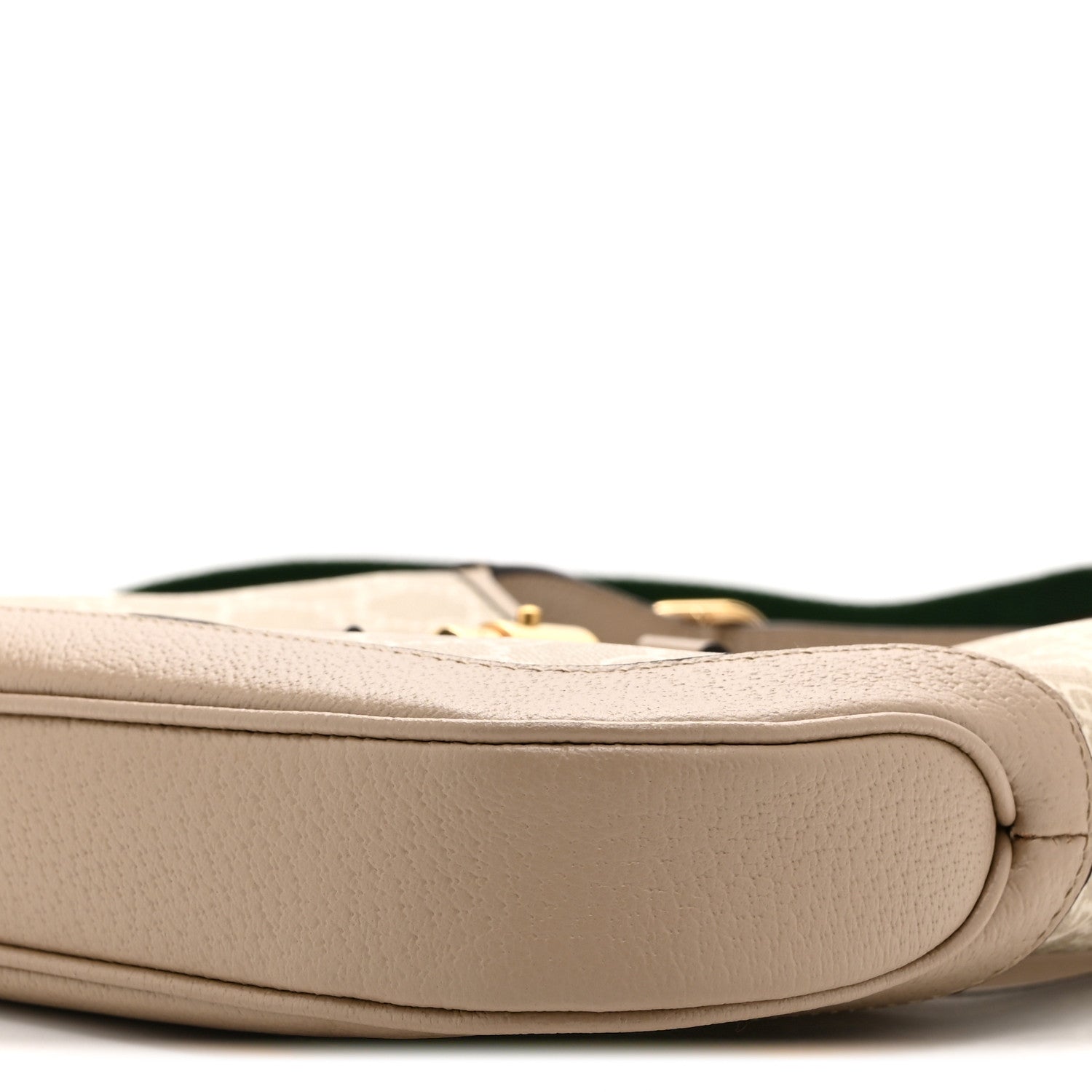 GG Supreme Monogram Textured Dollar Calfskin Web Small Jackie 1961 Hobo Beige Mystic White Oatmeal £¨ Direct shipment via from wholesalehk.shop