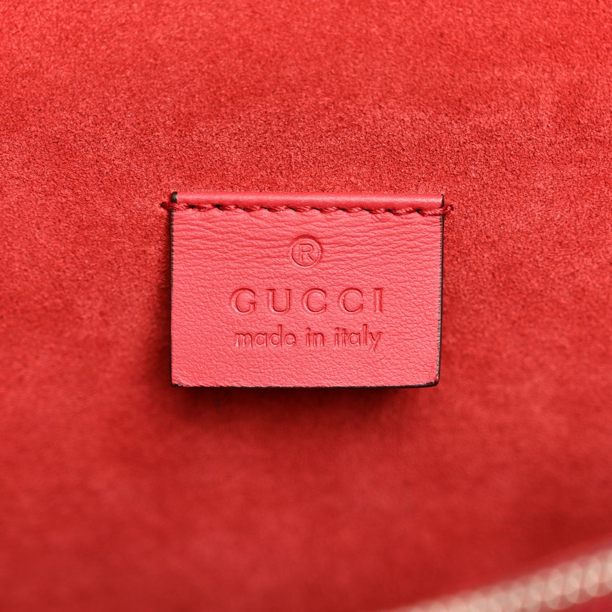 GG Supreme Monogram Small Dionysus Shoulder Bag Red wholesalehk.shop