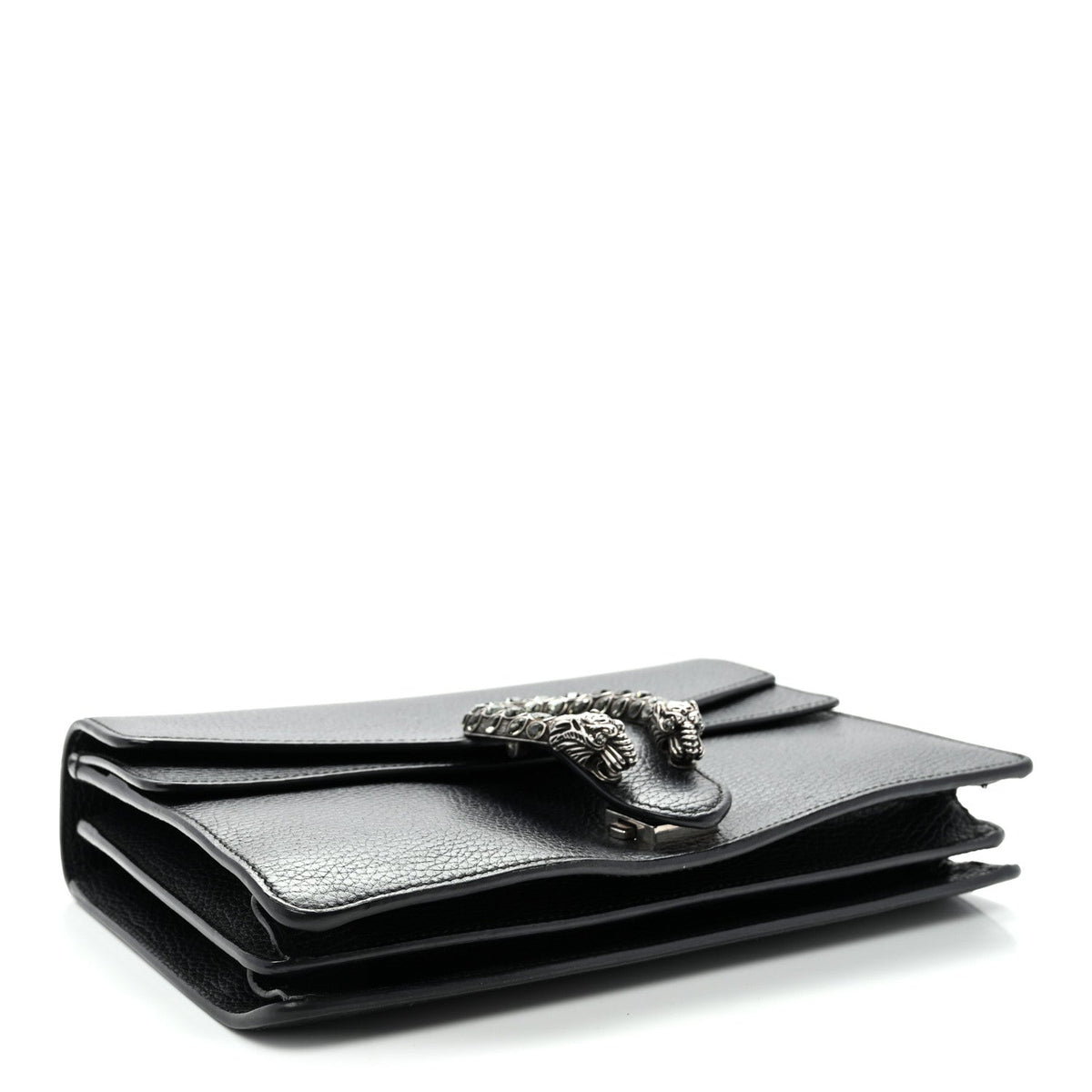Pebbled Calfskin Small Dionysus Shoulder Bag Black wholesalehk.shop