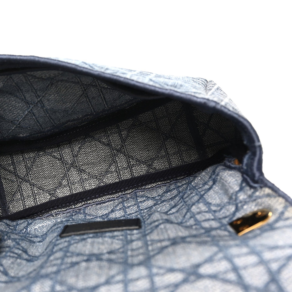 Denim Cannage Small Caro Bag Blue wholesalehk.shop