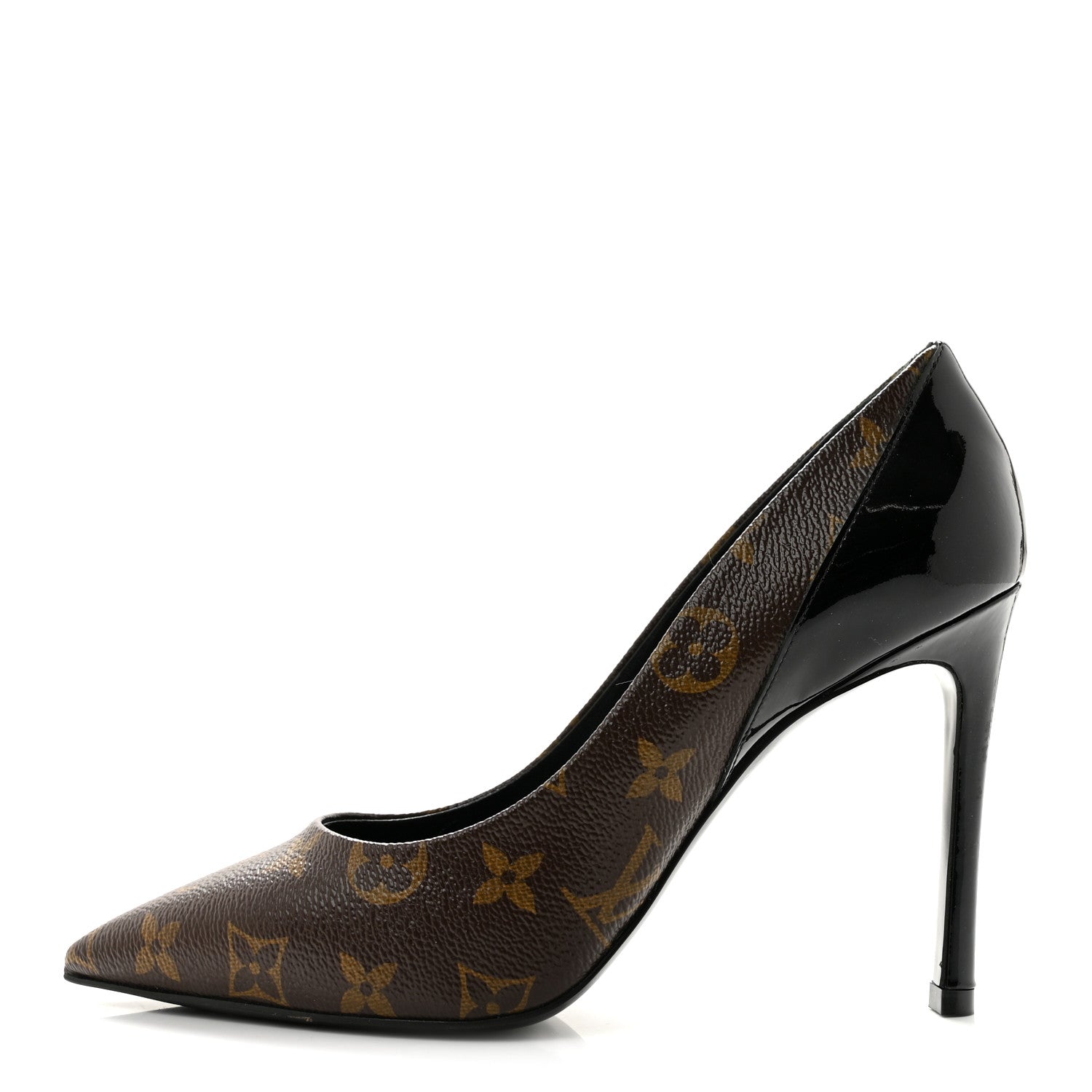 Monogram Cherie Pumps 38 Black £¨ Direct shipment via from wholesalehk.shop