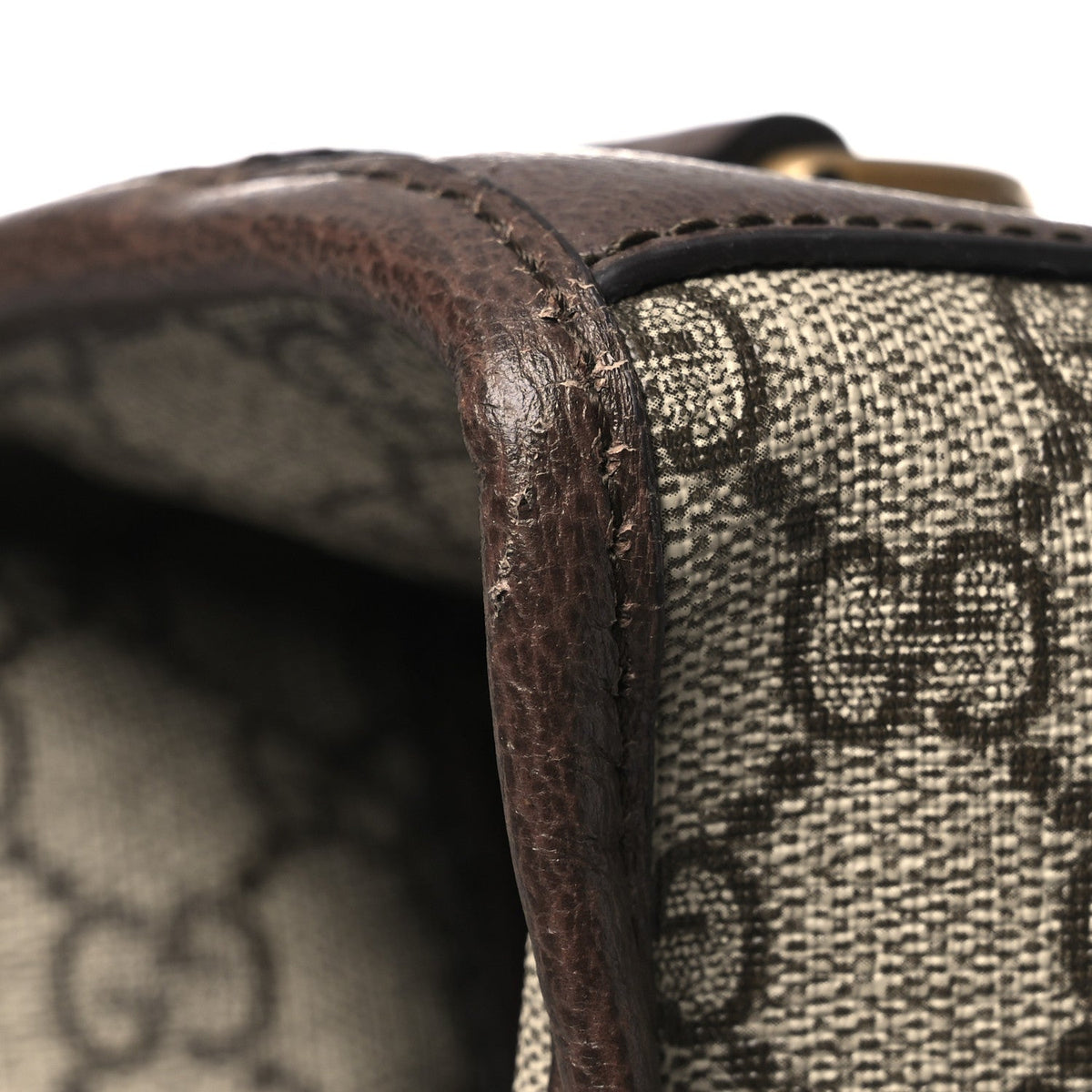 GG Supreme Monogram Textured Dollar Calfskin Web Ophidia Savoy Garment Bag Beige Ebony New Acero wholesalehk.shop