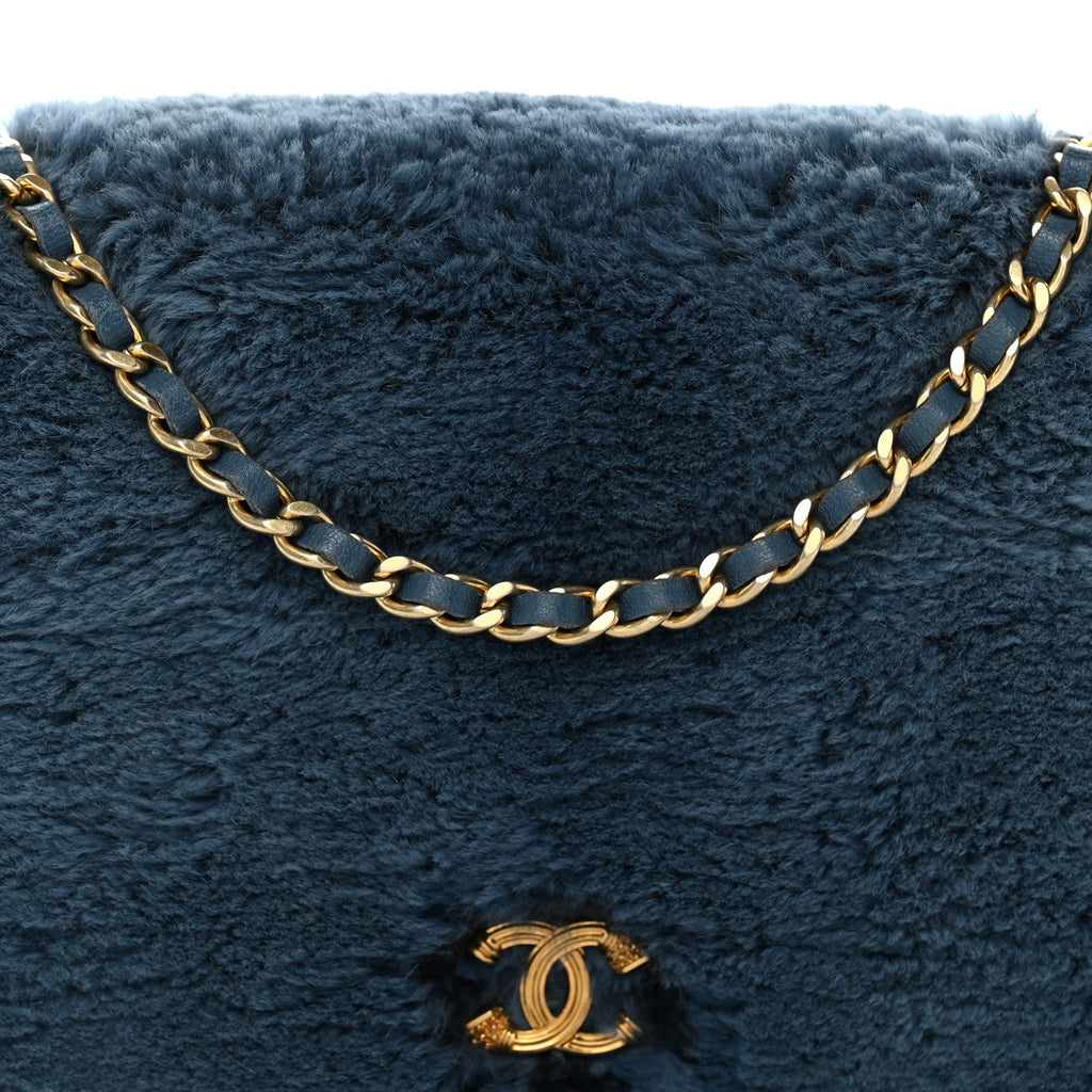 Rabbit Fur Wallet On Chain WOC Blue wholesalehk.shop