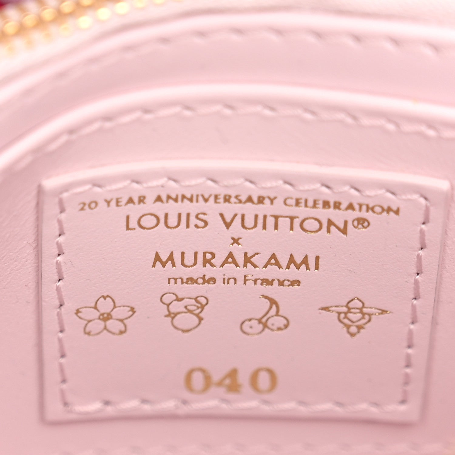 LV X TM Lambskin Beaded Embroidered Mini Cherry Blossom Capucines Pink £¨ Direct shipment via from wholesalehk.shop