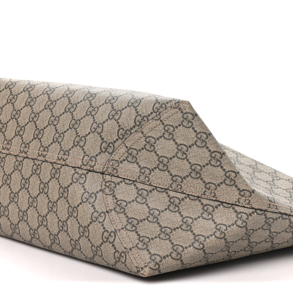 GG Supreme Monogram Medium Ophidia Shopping Tote Ebony wholesalehk.shop