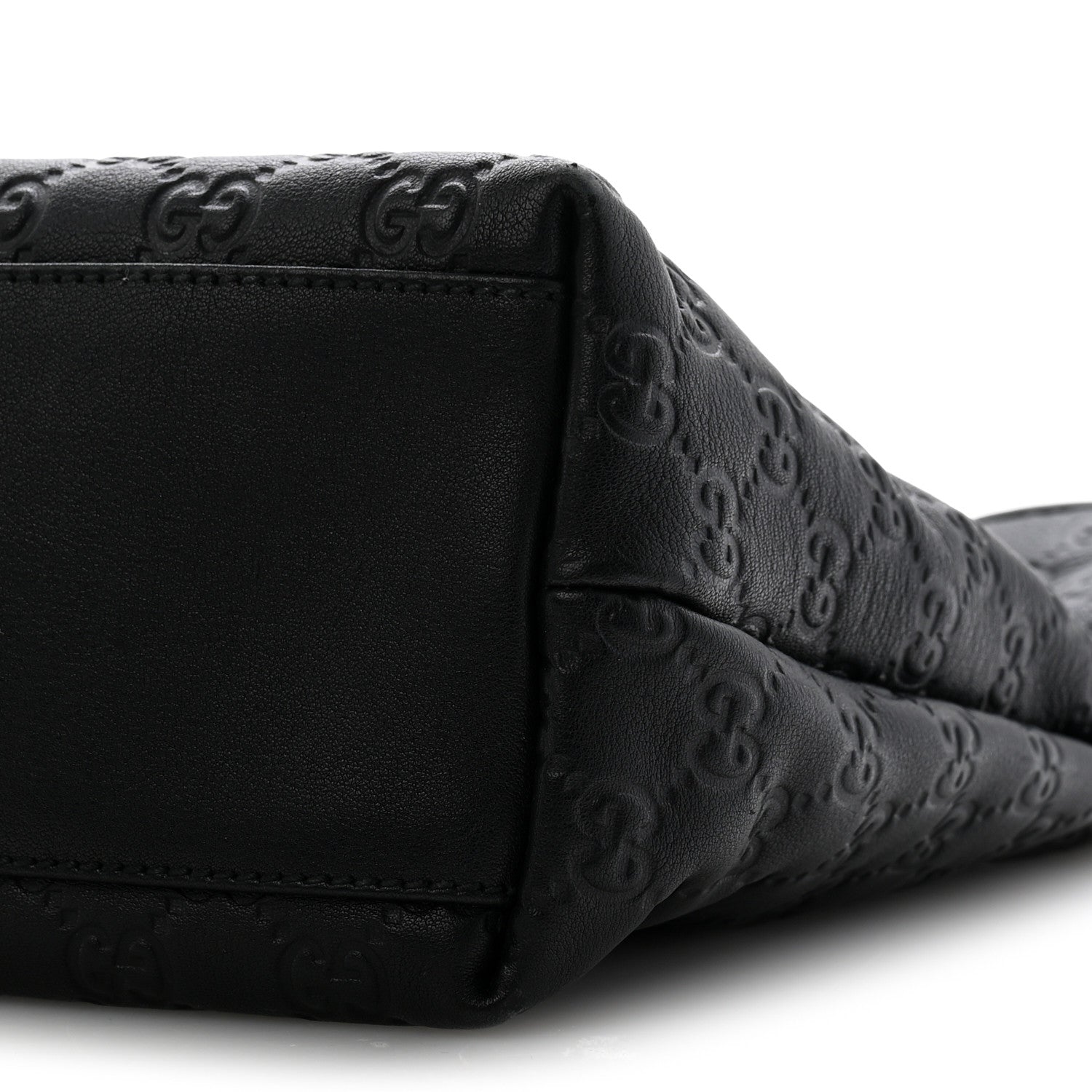 Guccissima Medium Zippered Shopping Tote Black £¨ Direct shipment via from wholesalehk.shop