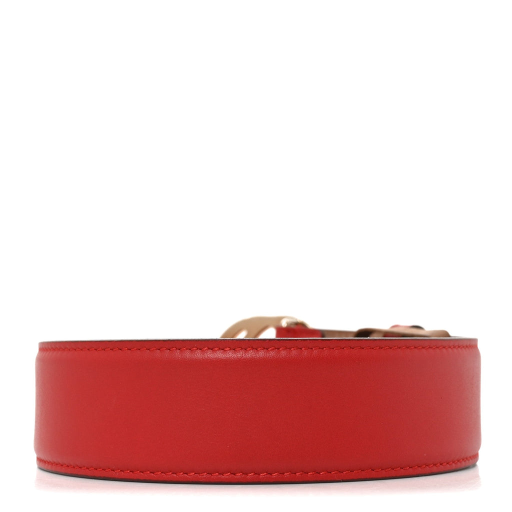 Guccissima Signature Interlocking G 37mm Belt 105 42 Hibiscus Red £¨ Direct shipment via from wholesalehk.shop