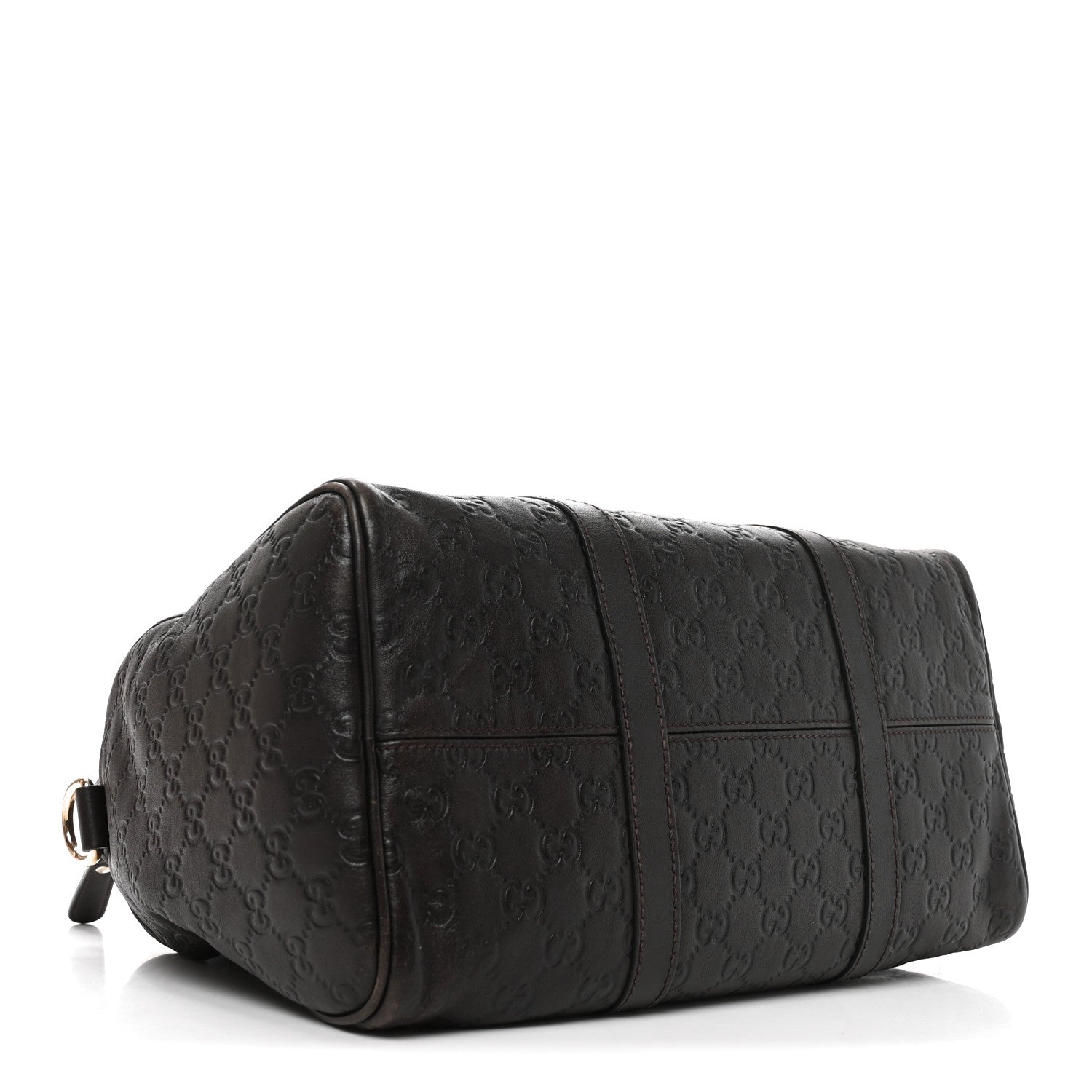 Guccissima Medium Joy Boston Dark Brown £¨ Direct shipment via from wholesalehk.shop