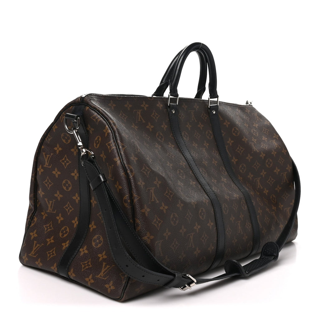 Monogram Macassar Keepall Bandouliere 55 wholesalehk.shop