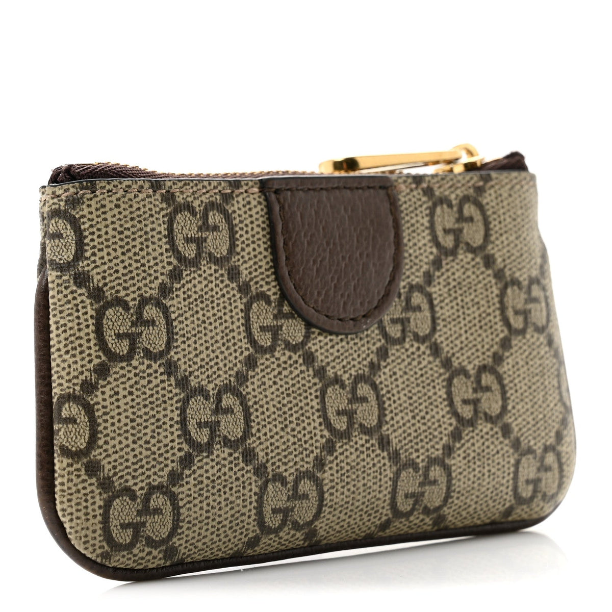 GG Supreme Monogram Web Ophidia Key Case  Beige New Acero wholesalehk.shop