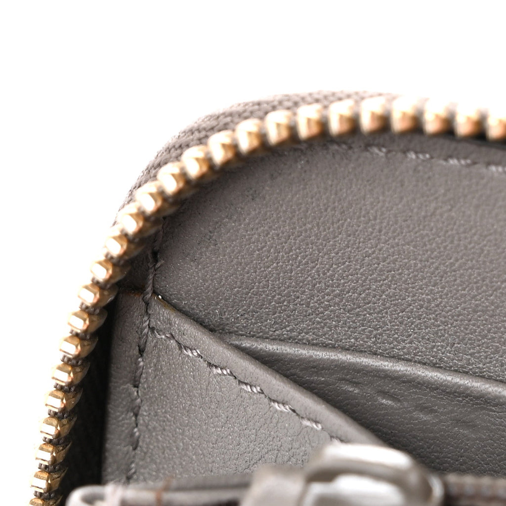 Microguccissima Zip Around Wallet Grey £¨ Direct shipment via from wholesalehk.shop