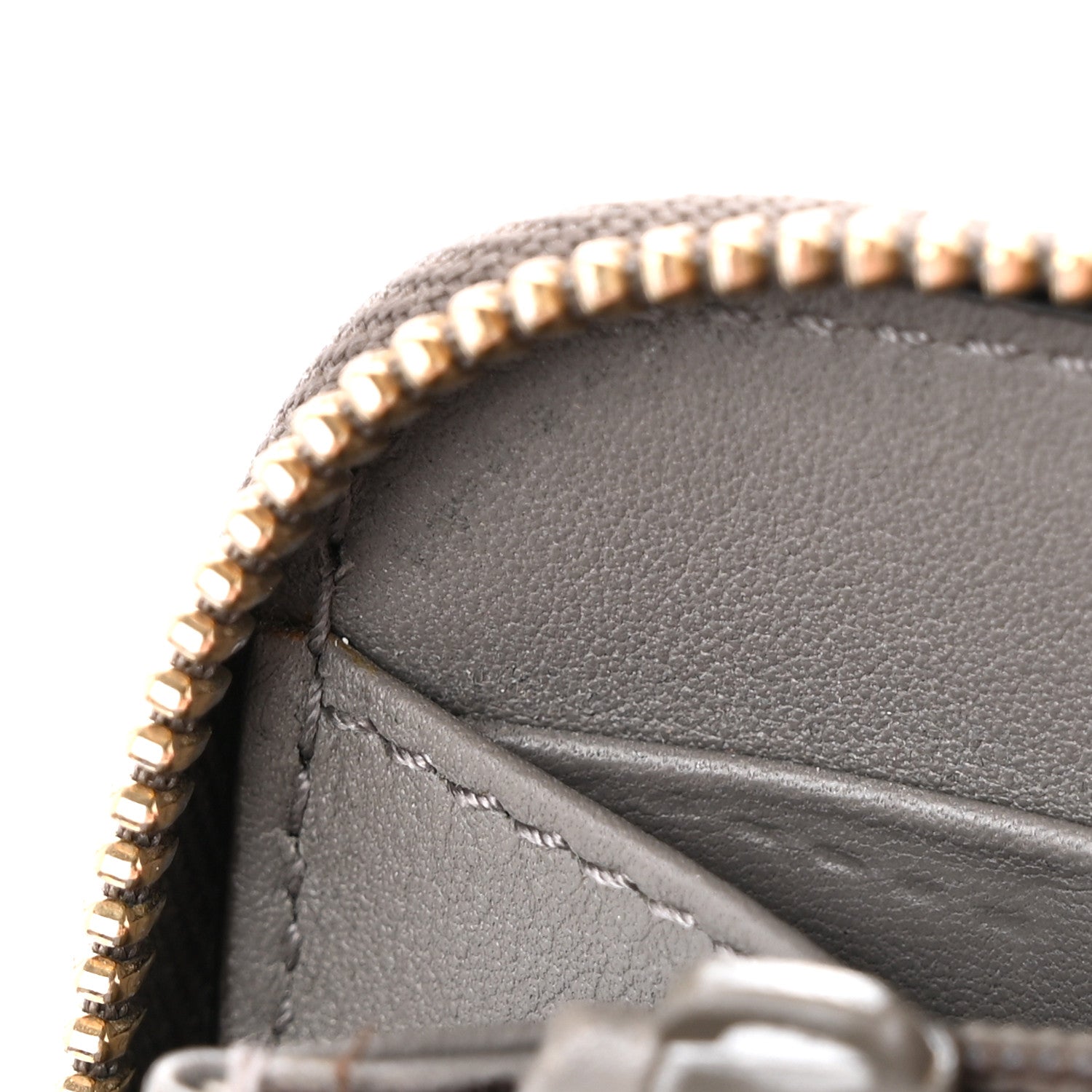 Microguccissima Zip Around Wallet Grey £¨ Direct shipment via from wholesalehk.shop