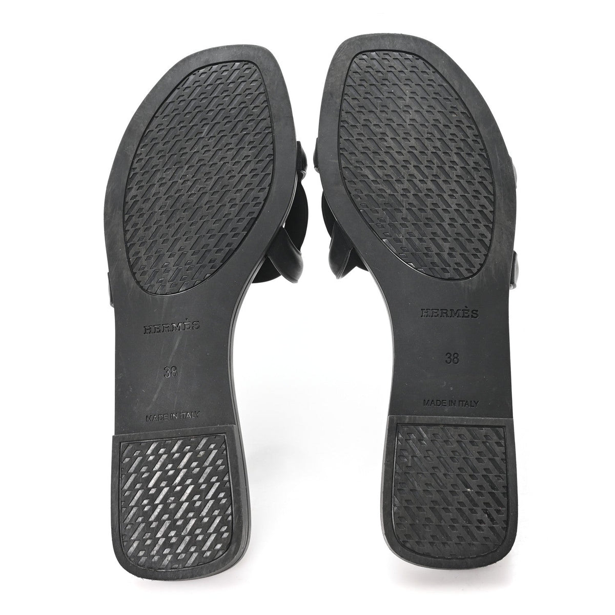 Rubber Aloha Sandals 38 Black wholesalehk.shop