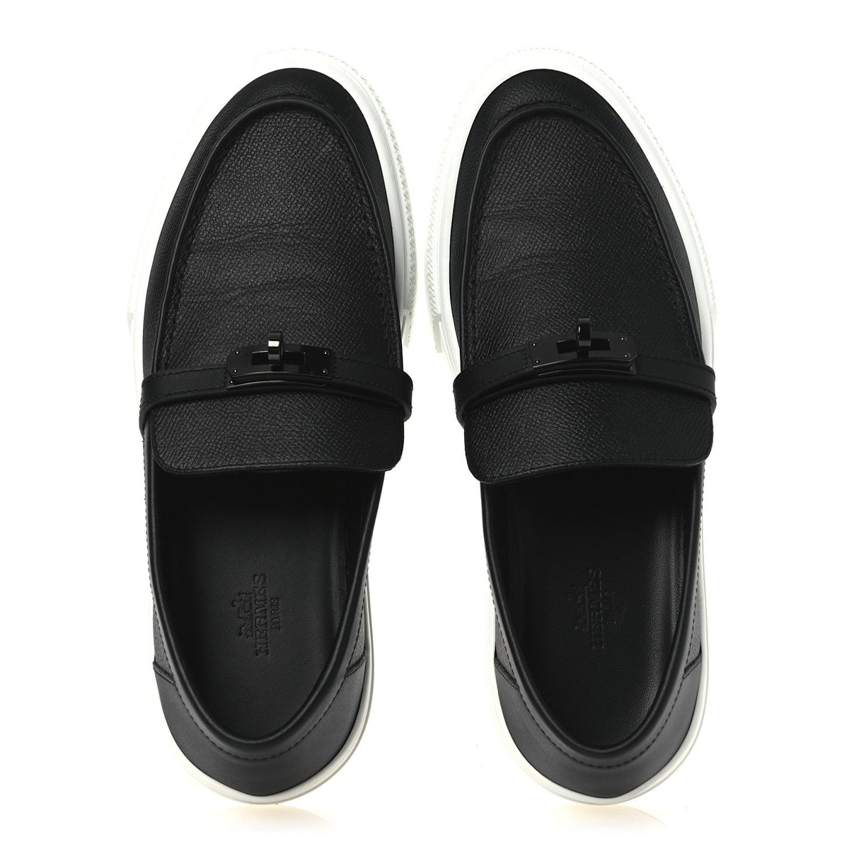 Calfskin Game Slip On Sneakers 39.5 Black wholesalehk.shop