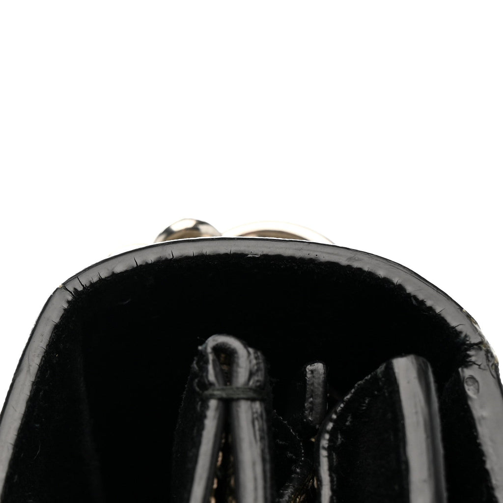 GG Supreme Monogram Medium Dionysus Shoulder Bag Black wholesalehk.shop