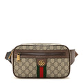 Soft GG Supreme Monogram Medium Ophidia Belt Bag Dark Brown wholesalehk.shop